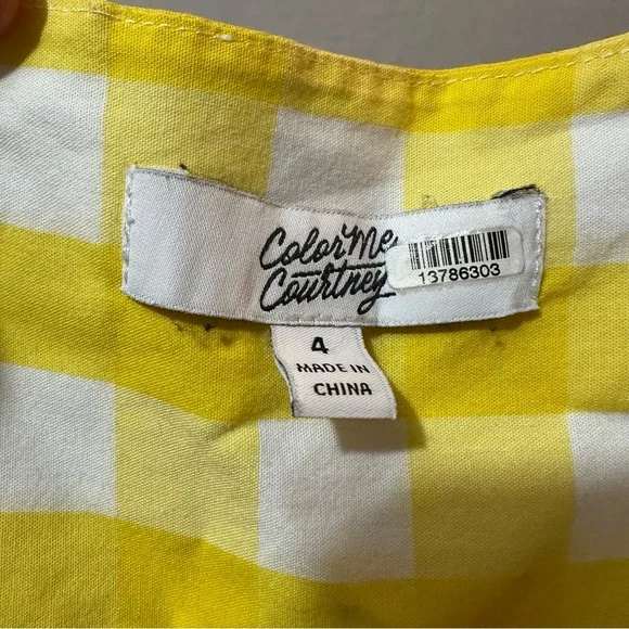 RTR Color Me Courtney Keiko Romper - size 4 - Picture 7 of 7